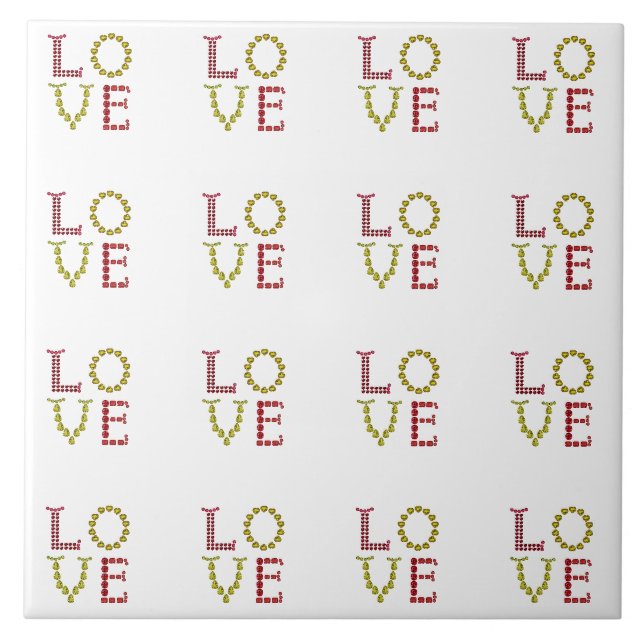 Love Pattern Tile (Front)
