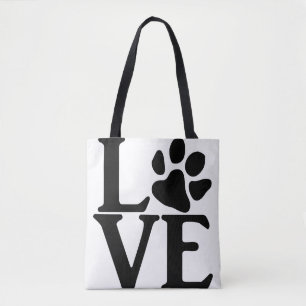 Love Paw Classic Tote Bag