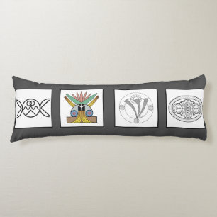 Love Peace Freedom Harmony Body Pillow