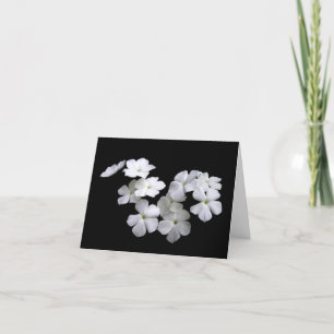 Love Peace Harmony Floating Blossom Card
