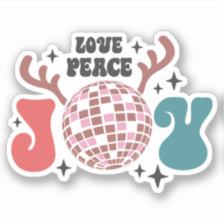 Love Peace & Joy | Groovy Christmas