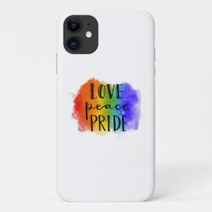 Love Peace Pride iPhone 11 Case