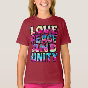 LOVE PEACE UNITY. T-Shirt