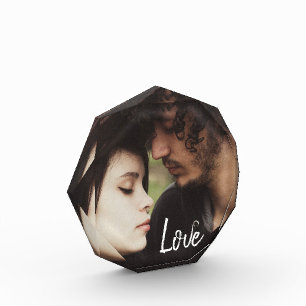 Love   Personalized Photo Block