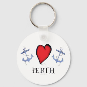 love perth keychain