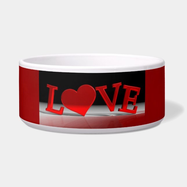 Love Pet Bowl (Front)