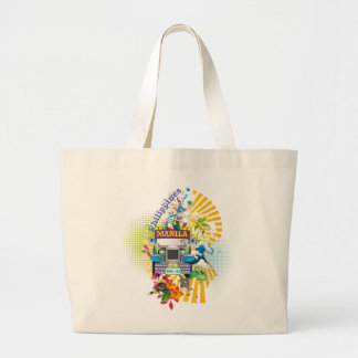 Love, Philippines Large Tote Bag