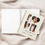 Love Photo Instagram Modern Minimalist Wedding Planner<br><div class="desc">The Love Photo Instagram Modern Minimal Gift Wedding Planner combines practicality with sentimentality for the modern couple. Featuring a clean, minimalist design, this planner includes a customizable photo cover, allowing you to showcase a cherished memory. With thoughtful sections for organizing every detail, from venues to guest lists, it’s a stylish...</div>