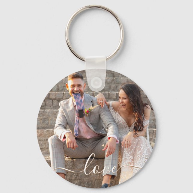 LOVE Photo Keychain (Front)