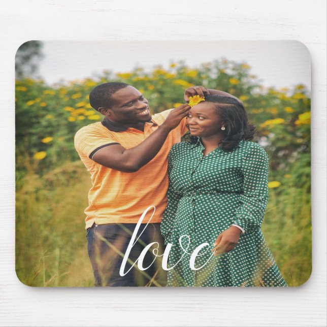 Love Photo Mousepad (Front)