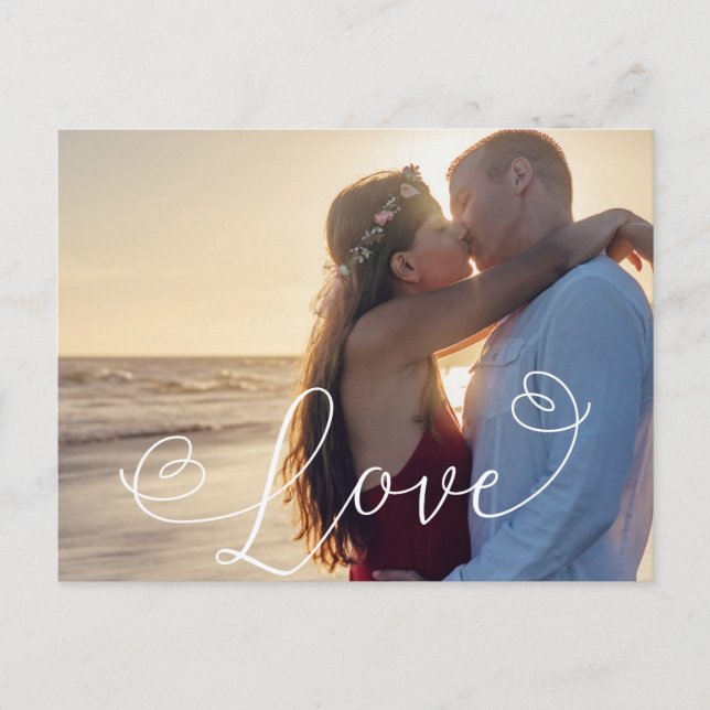 Love Photo Postcard (Front)