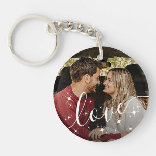 Love Photo Simple Keychain