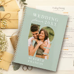 Love Photo Simple Modern Personalized Gift Wedding Planner<br><div class="desc">Love Photo Simple Modern Personalized Gift Wedding Planner.</div>