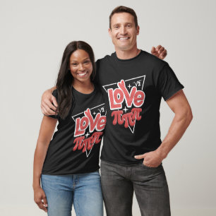 LOVE Pi Symbol Modern Design T-Shirt