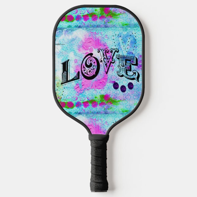 Love Pickleball Paddle (Front)