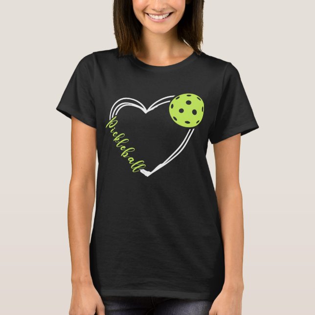 Love Pickleball Women T-Shirt (Front)