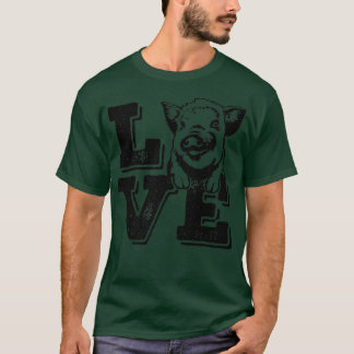 Love Pig Dogs - I Love My Pigs Mom and Dad Premium T-Shirt