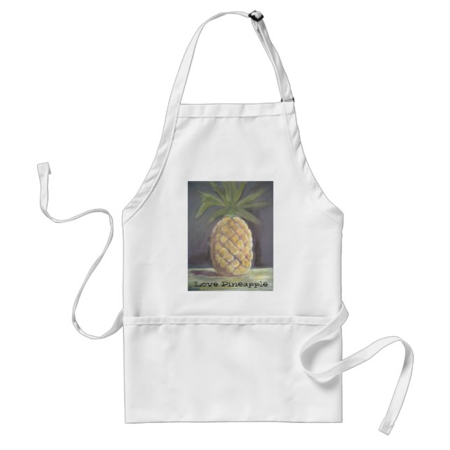 Love Pineapple Standard Apron (Front)