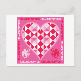 Love (Pink Diamond) Postcard