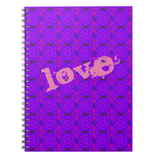 LOVE PINK MANDALA NOTEBOOK