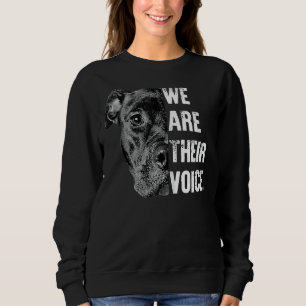 Love Pitbull We Are Their Voice Tank Top