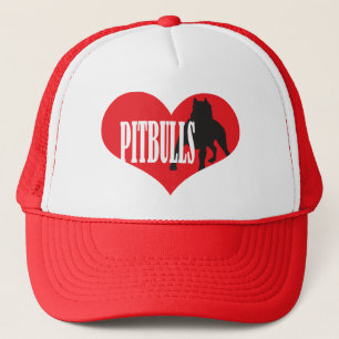 Love Pitbulls Trucker Hat