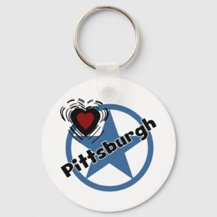 Love Pittsburgh Keychain
