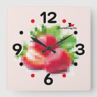 LOVE PIXEL FRUIT BY MASANSER STRAWBERRIES