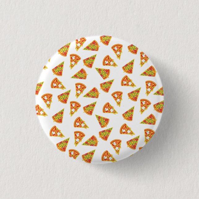 Love Pizza   1 Inch Round Button (Front)