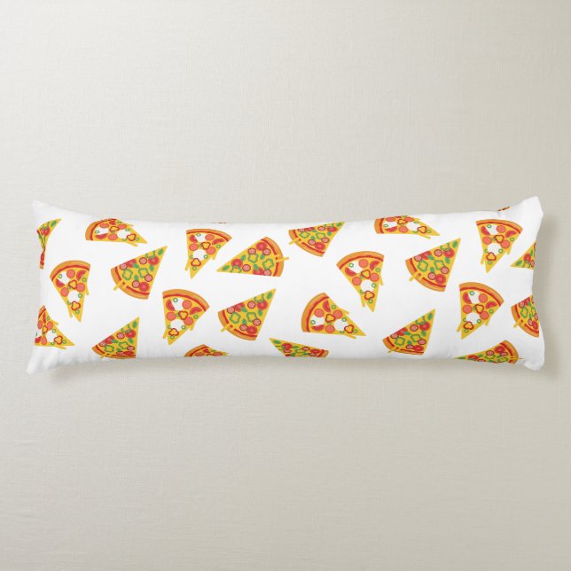 Love Pizza   Body Pillow (Front)