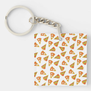 Love Pizza Keychain