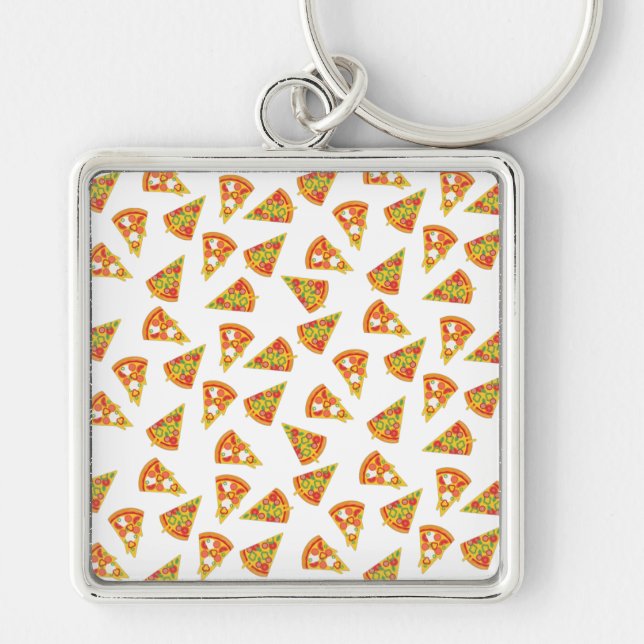 Love Pizza   Keychain (Front)