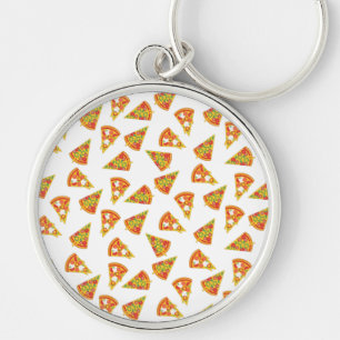 Love Pizza Keychain