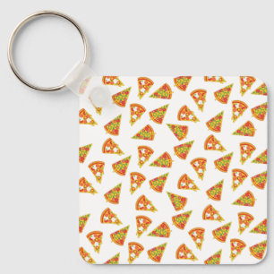 Love Pizza Keychain