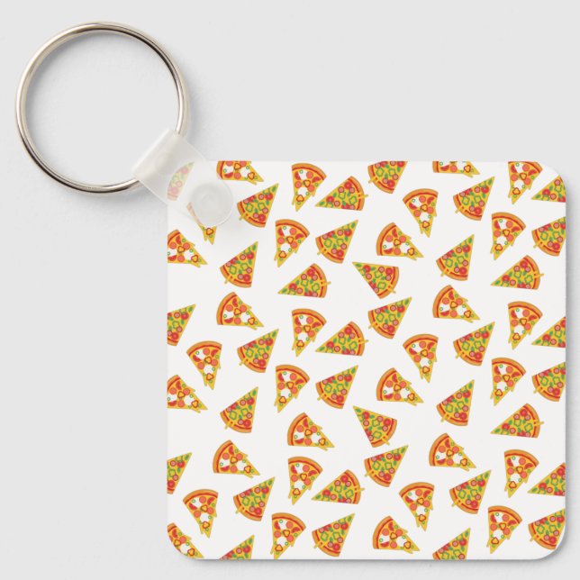 Love Pizza   Keychain (Front)