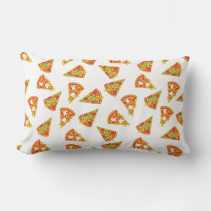 Love Pizza Lumbar Pillow