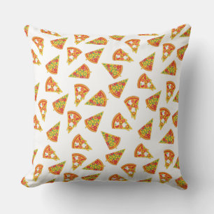 Love Pizza Throw Pillow