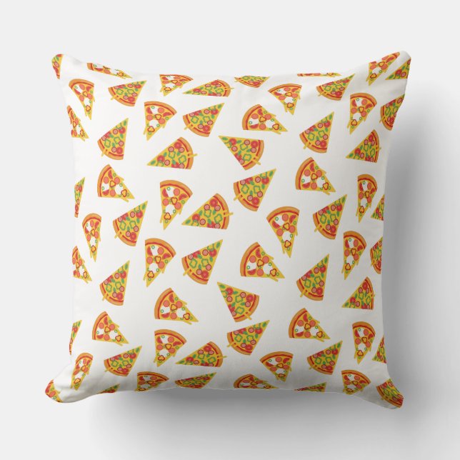 Love Pizza   Throw Pillow (Front)