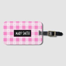 Love Plaid Modern Pink Collection
