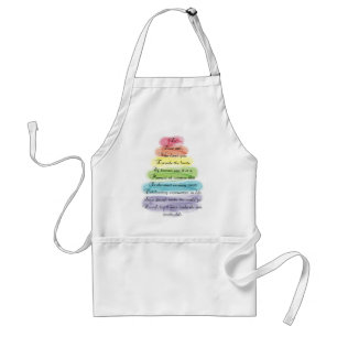 "Love" Poem Gifts Artsy Tree Design Standard Apron