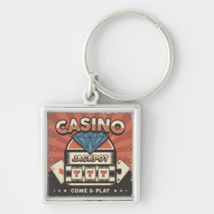 Love POKER Jackpot Keychain