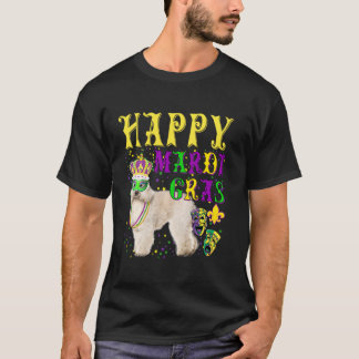 Love Poodle Dog Classic Carnival Mardi Gras Party  T-Shirt