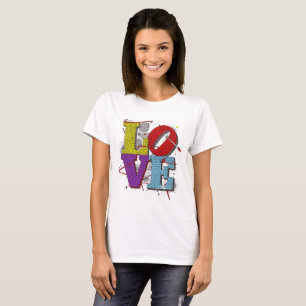 LOVE Pop Art  – Retro Valentine’s T-Shirt