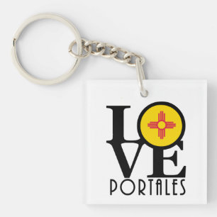 LOVE Portales Keychain