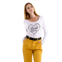 LOve positively Tee: Custom Pet Saying T-Shirt