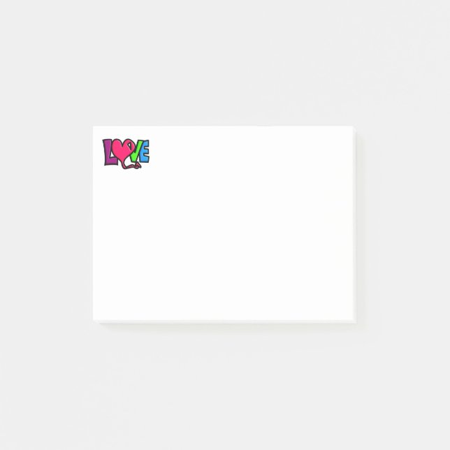Love Post-it Notes (Front)