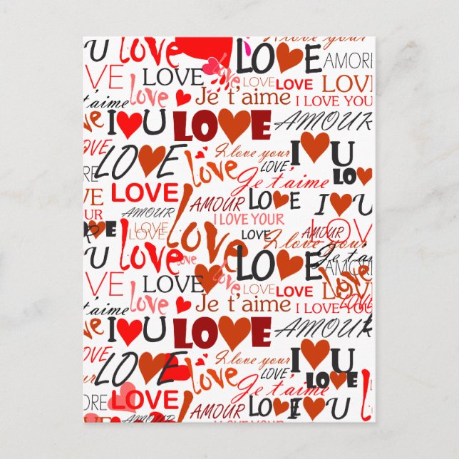 Love Postcard (Front)