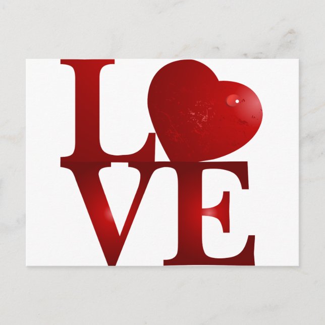 LOVE POSTCARD (Front)