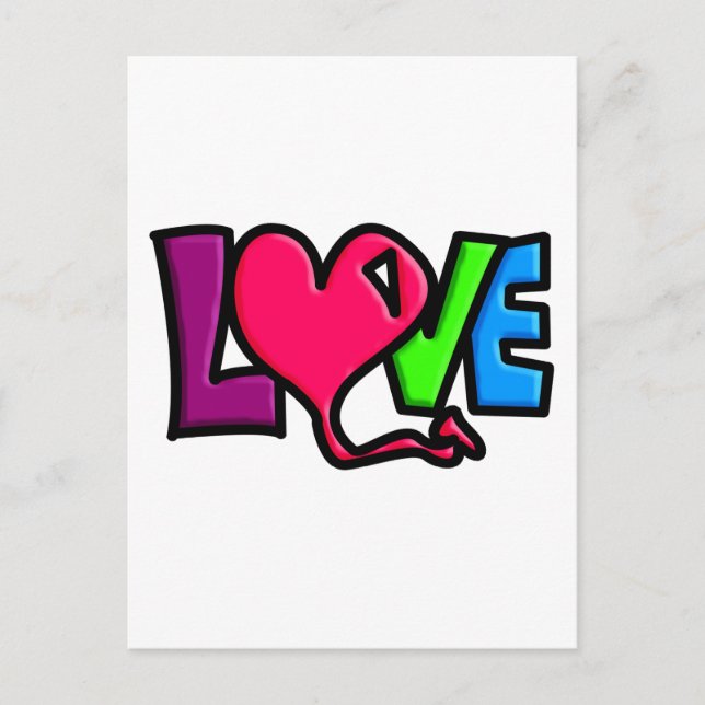 LOVE POSTCARD (Front)