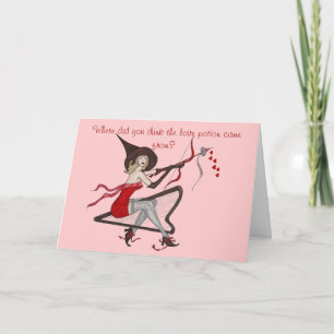 Love Potion Valentine Card